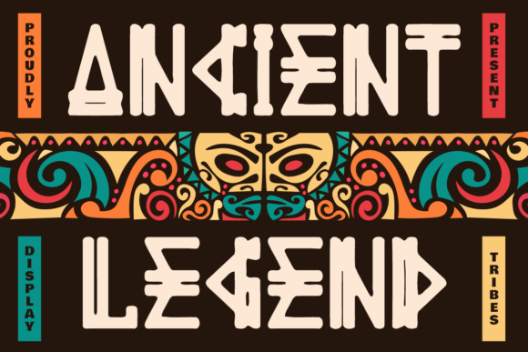 Ancient Legend: A Bold Display Typeface for Editorial Design