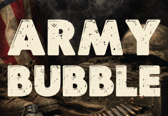 Army Bubble: The Bold Display Font for Real Business Branding