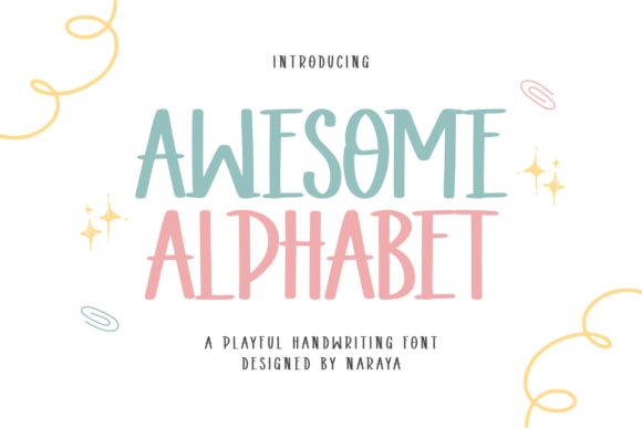 Awesome Alphabet: The Playful Display Typeface for Modern Web Design