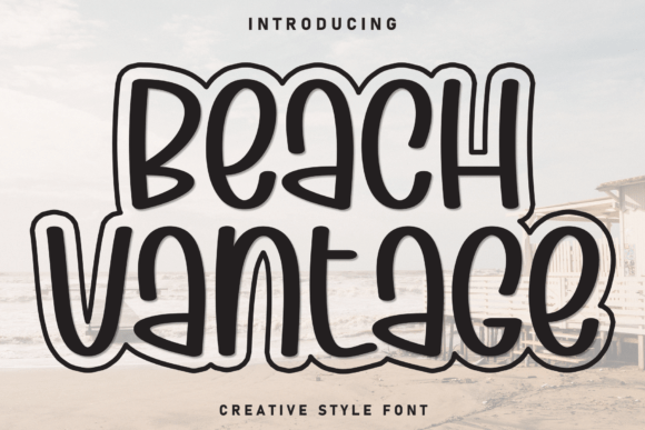 Beach Vantage: The Premium Display Font for Polished Brand Identity