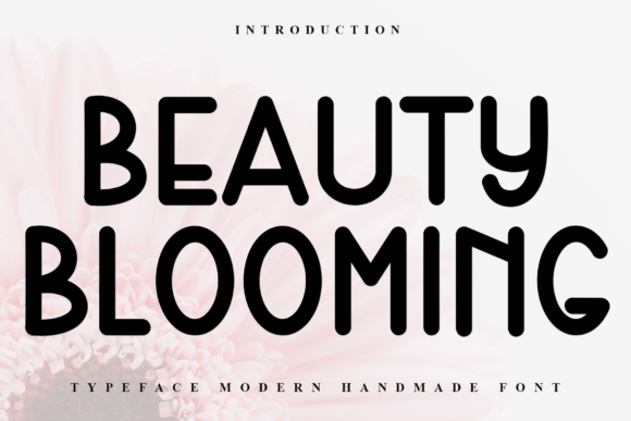 Beauty Blooming: A Festive Display Font for Holiday Branding