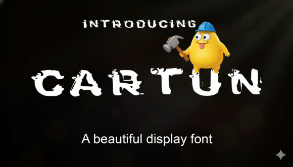 Cartun: The Playful Typeface That Brings Handmade Magic to Life