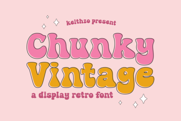 Chunky Vintage: A Bold Typeface for Editorial Design