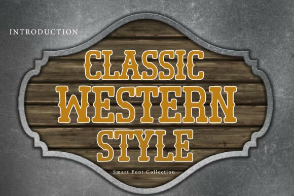 Classic Western Style: The Bold Typeface That Transformed My Brand