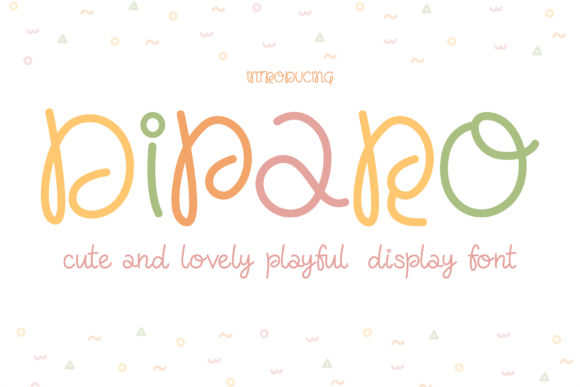 Diparo: The Playful Display Font That Makes Campaigns Smile