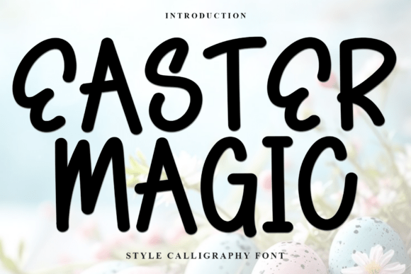 Easter Magic: The Perfect Display Typeface for Seasonal Campaigns