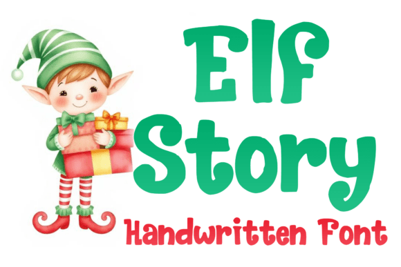 Elf Story: The Festive Display Font That Transforms Holiday Web Design