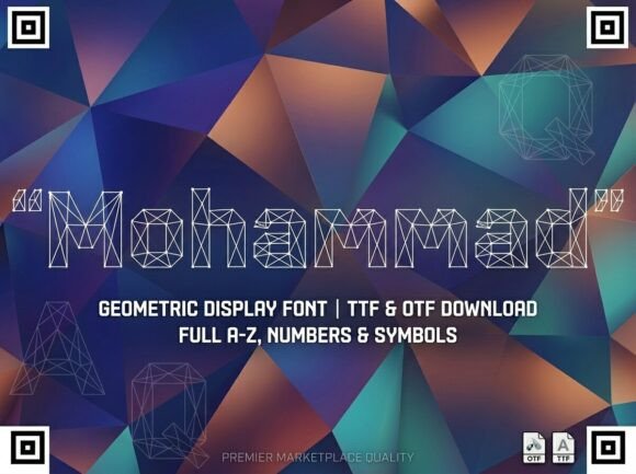 Enhance Your Brand with the Mohammad Display Font
