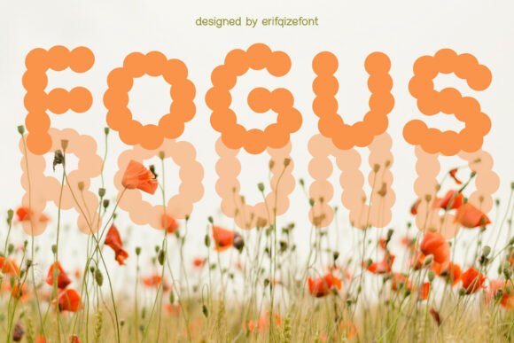 Fogus: The Playful Display Font for Modern Editorial Design