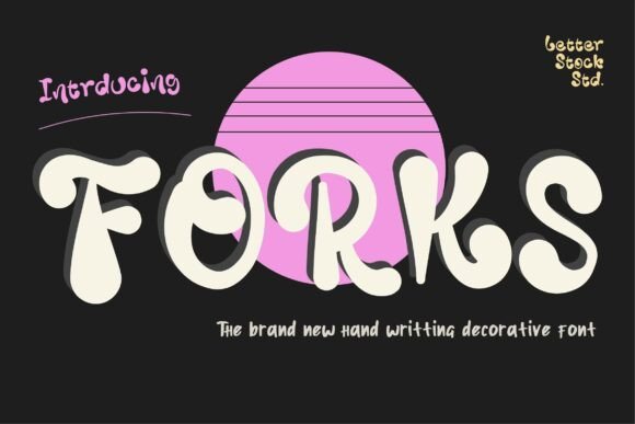Forks: The Bold Handwritten Font That Powers Real Campaigns