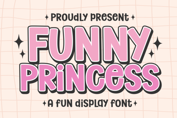Funny Princess Font for Holiday Campaigns