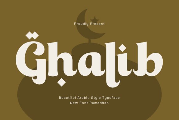 Ghalib: A Premium Display Font for Handmade Branding