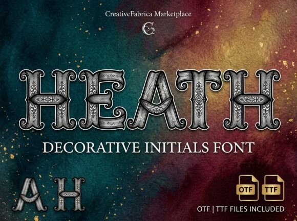 Heath: The Premium Display Font for High-Impact Campaigns