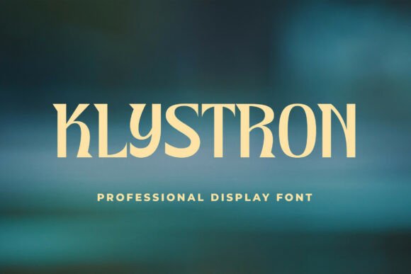 Klystron: The Display Serif for Timeless Editorial Design