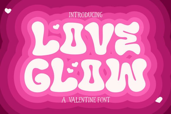 Love Glow: The Retro Display Typeface That Brings Warmth to Campaigns
