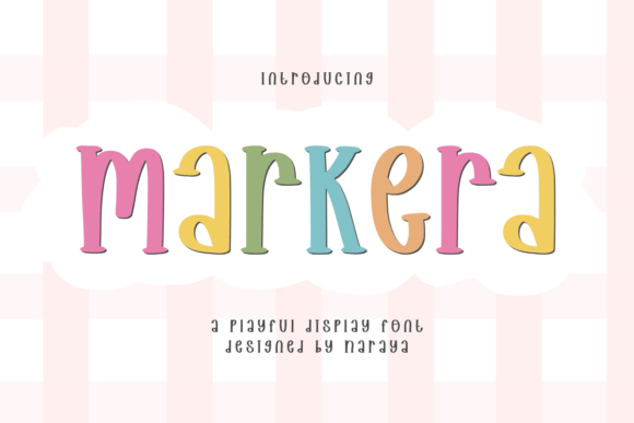 Markera: The Playful Handwritten Font for Authentic Branding