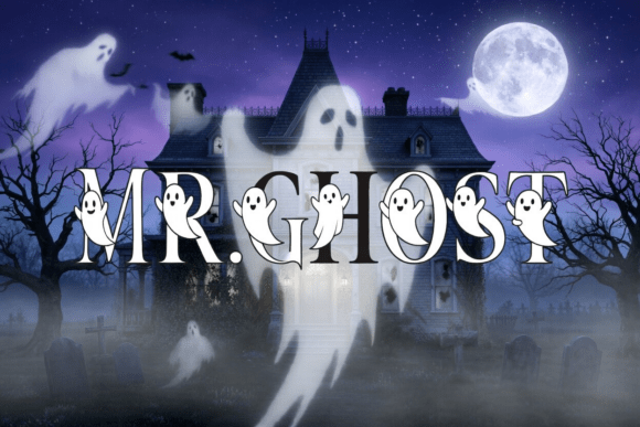 Mr Ghost: The Perfect Display Font for Spooky Crafts and Labels