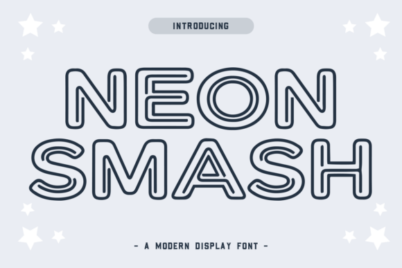Neon Smash: Lighting Up Your Campaigns with Bold Typography
