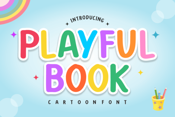 Playful Book: The Whimsical Typeface for Engaging Editorial Design