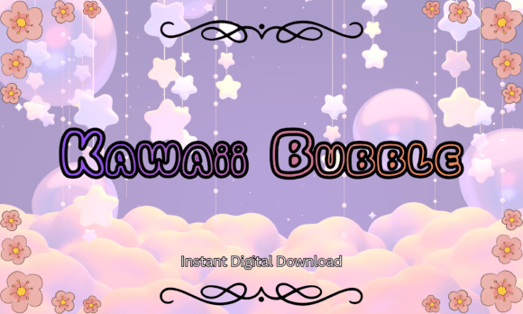 Reviewing Kawaii Bubble Font for Soft Editorial Design