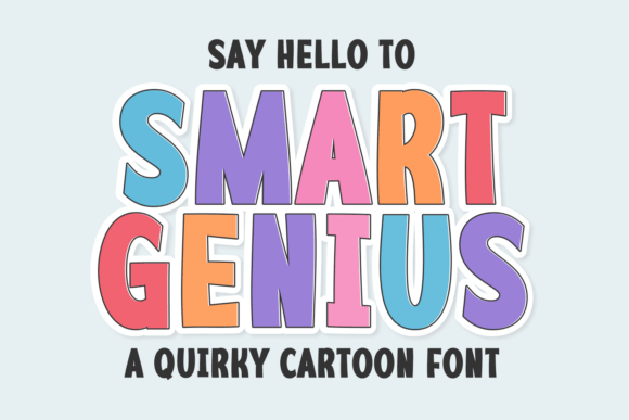 Smart Genius: The Perfect Typeface for a Memorable Brand