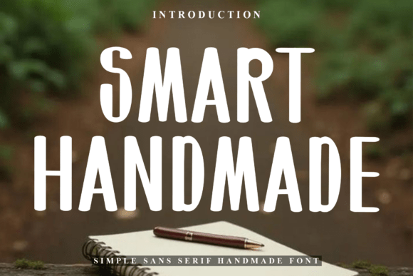 Smart Handmade: The Festive Typeface for Engaging Web Design