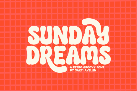 Sunday Dreams: A Bold Display Typeface for Laid-Back Branding