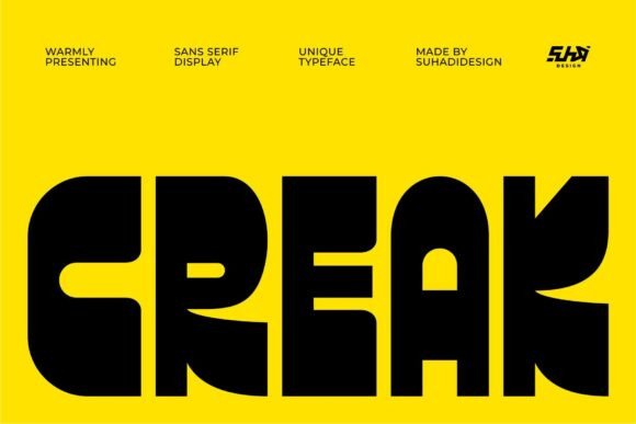 Why Creak Is the Perfect Display Typeface for Bold Editorial Design