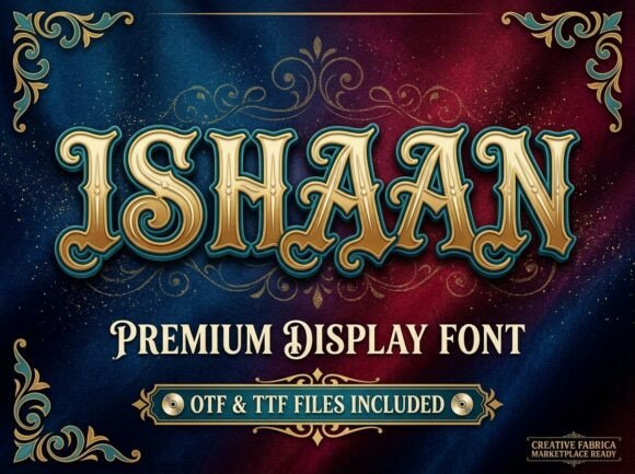 Why Ishaan Is the Premium Display Font for Luxury Web Design