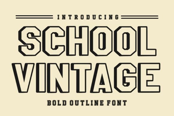Why School Vintage is the Perfect Display Font for Modern Web Projects
